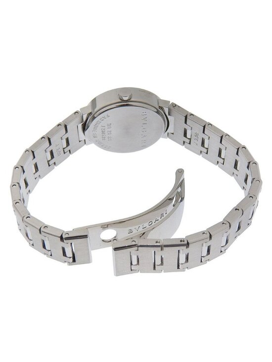 Bvlgari Stainless Steel Quartz Analog Display Black Dial Watch main image 8